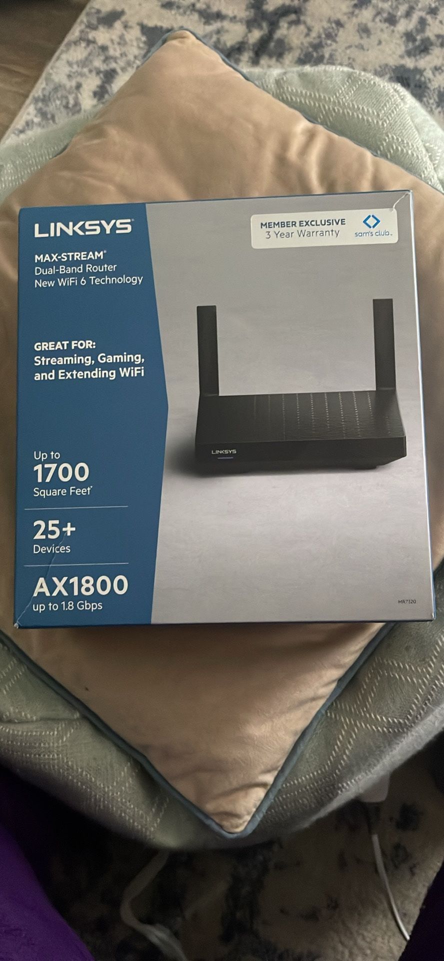 Linksys AX1800 Wifi Router