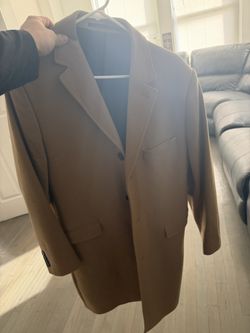 Large Tan Trench Coat