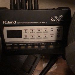 Roland Percussion Sound Module TD-3 Electric Drum set 