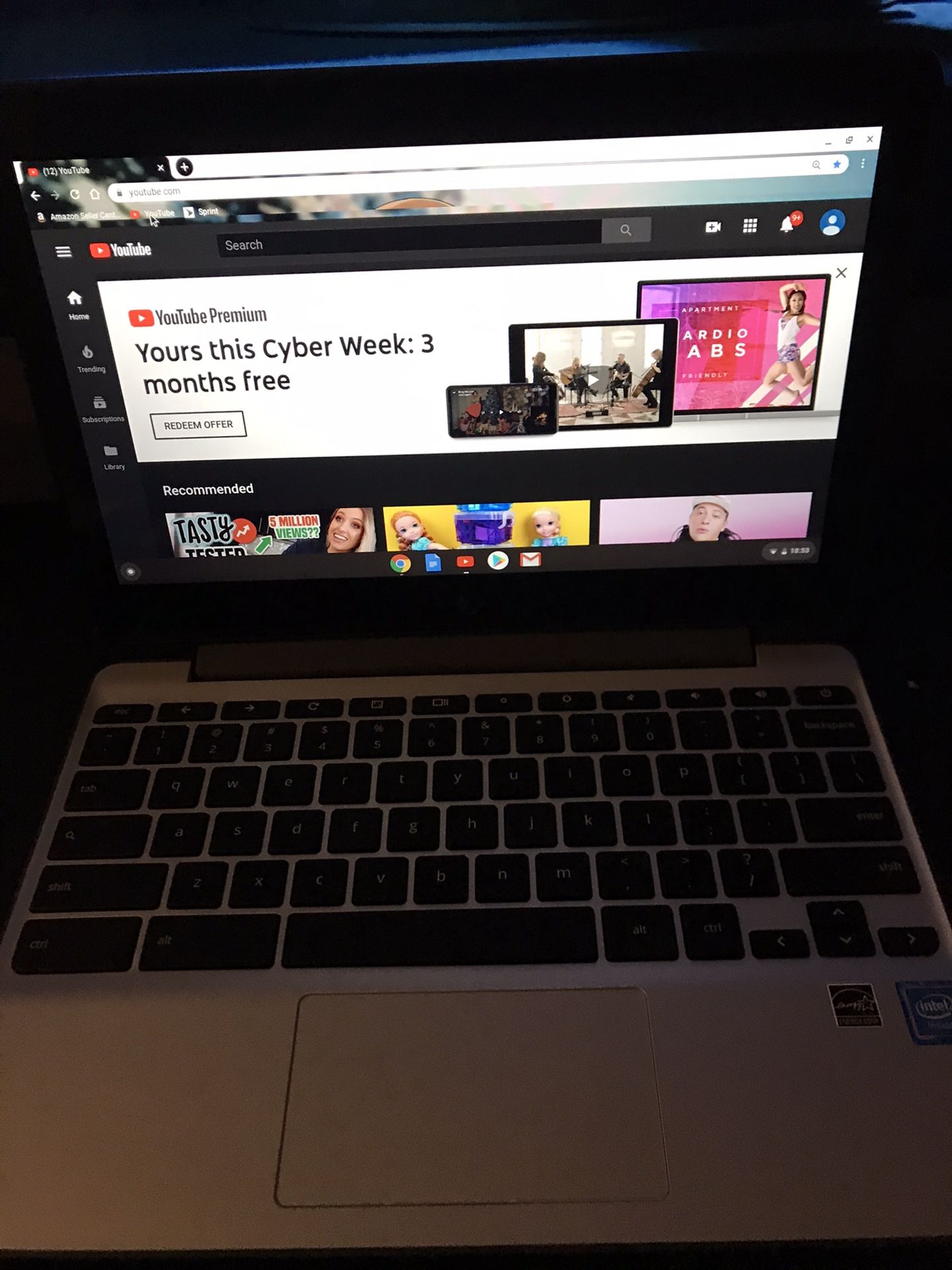 HP ChromeBook W/ Touch Display