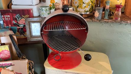 1950s BBQ barbecue grill the ball vintage kitchen MCM rare