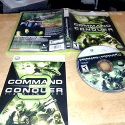 Xbox 360 Game Command & Conquer 3 Tiberium Wars 