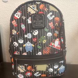 Disney Parks Nightmare Before Christmas Loungefly Backpack A7S8