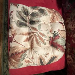 Chair Pad/Cushion (1), Brand New, 17 in W x 17in L x 2 in thick Faux Suede