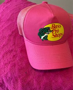 PINK BASS PRO SHOP HAT $15