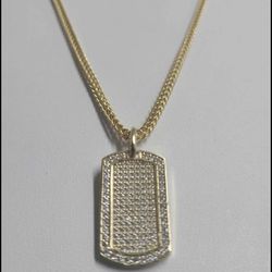 10k Gold Chain And Pendant !!!🔥