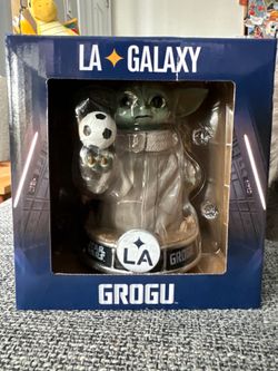 LA Galaxy Grogu Star Wars Soccer Bobblehead
