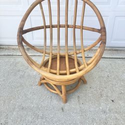 Bamboo Rattan Chair 