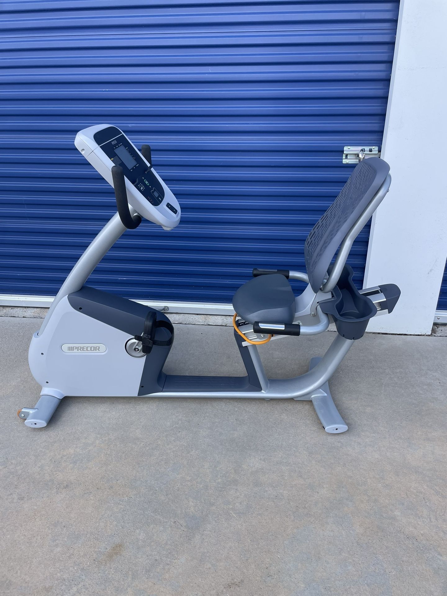 Like new RBK Precor Fitness recumbent exercise bike.