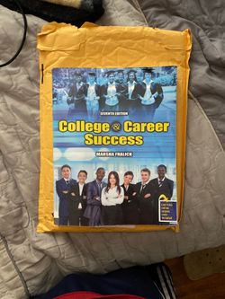 College and Career Succes 7th edition