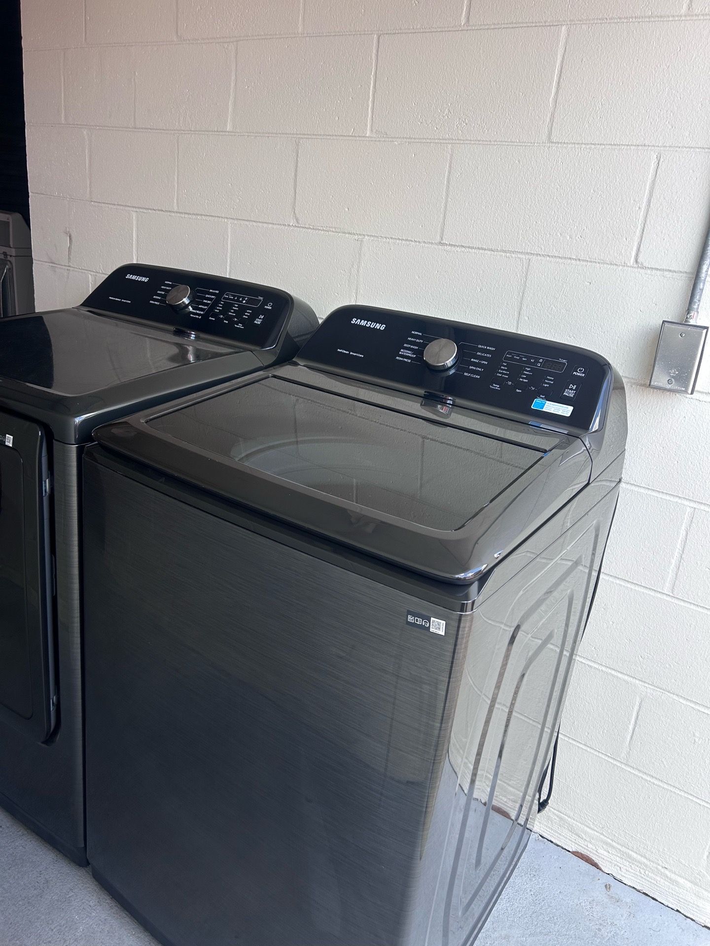 Washer and Dryer
