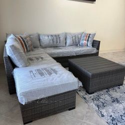 Cherry Point Pario Sectional By Ashley $10 Down Payment Financing And Delivery