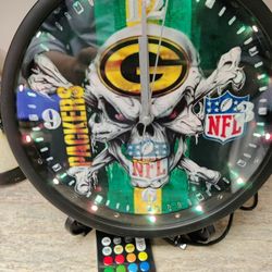 green bay packers clock