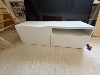 IKEA BESTÅ TV Stand / Media Console – White