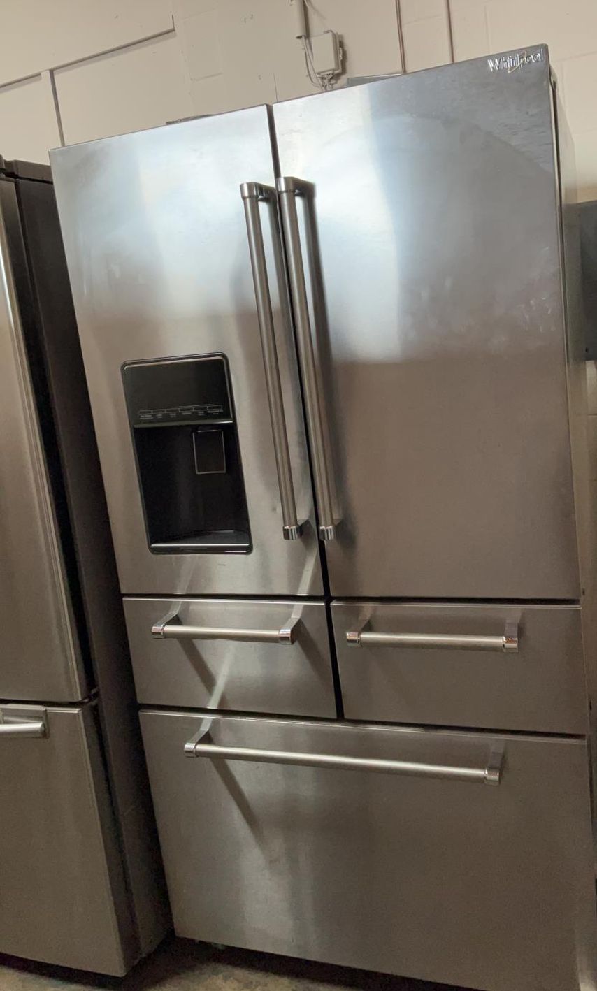 Whirlpool 5-Door Stainless Steel Refrigerator Fridge