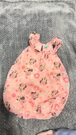 Minnie Mouse Baby Girl Romper