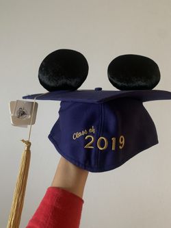 2019 Disney Graduation Mickey Ears. Purchased at Disneyland
