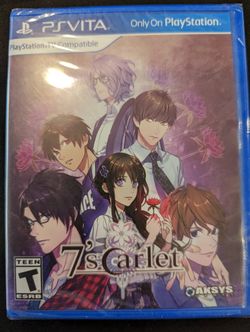 7'Scarlet PS Vita New