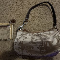 Coach purse & wallet set