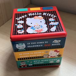 Vintage hello kitty accessories box