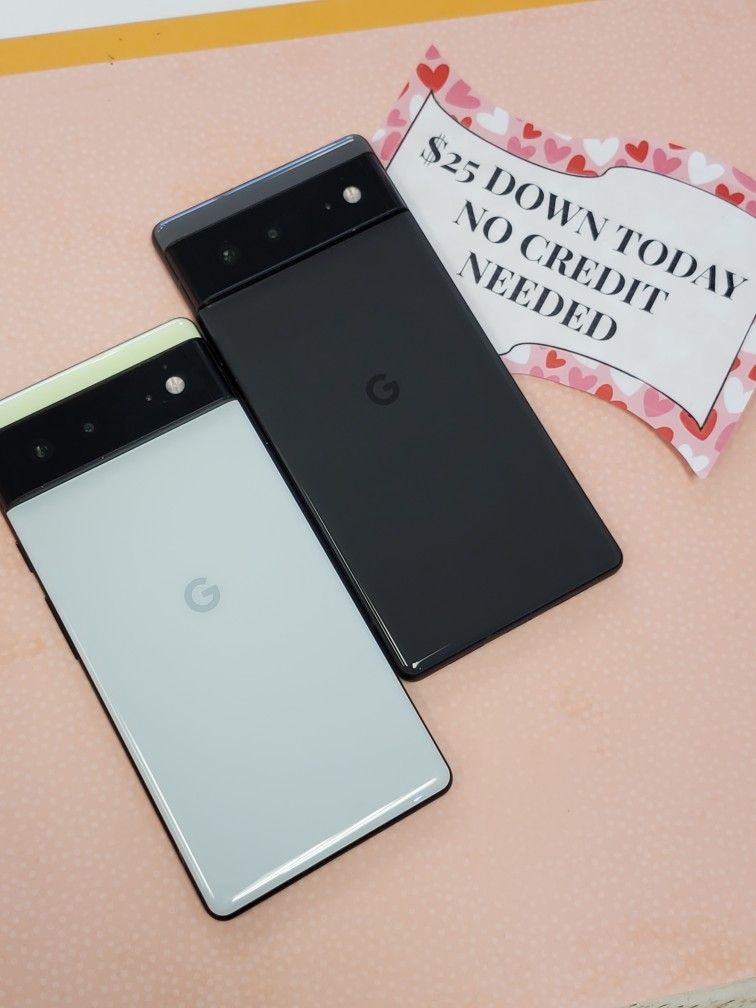 Google Pixel 6 Unlocked For All Carriers - Payment Plan Available For As Low As $25