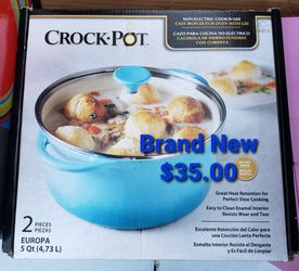 Crock Pot Cast Iron 5qt Dutch Oven With Lid , Olla para Cocina