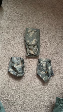Set of three Milsurp Pouches