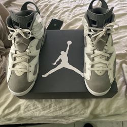 Cool Grey Jordan 6’s Size 12