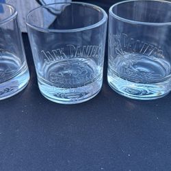 12 Jack Daniel Glasses