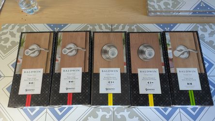 Baldwin Tobin Lever Entry, Deadbolt and Hall