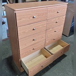 10 drawers dresser with rails / Ten drawers dresser with rails