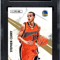 Stephen Curry 2011 Panini Rookies & Stars #86 Gold Foil ID#/499 ~ Warriors