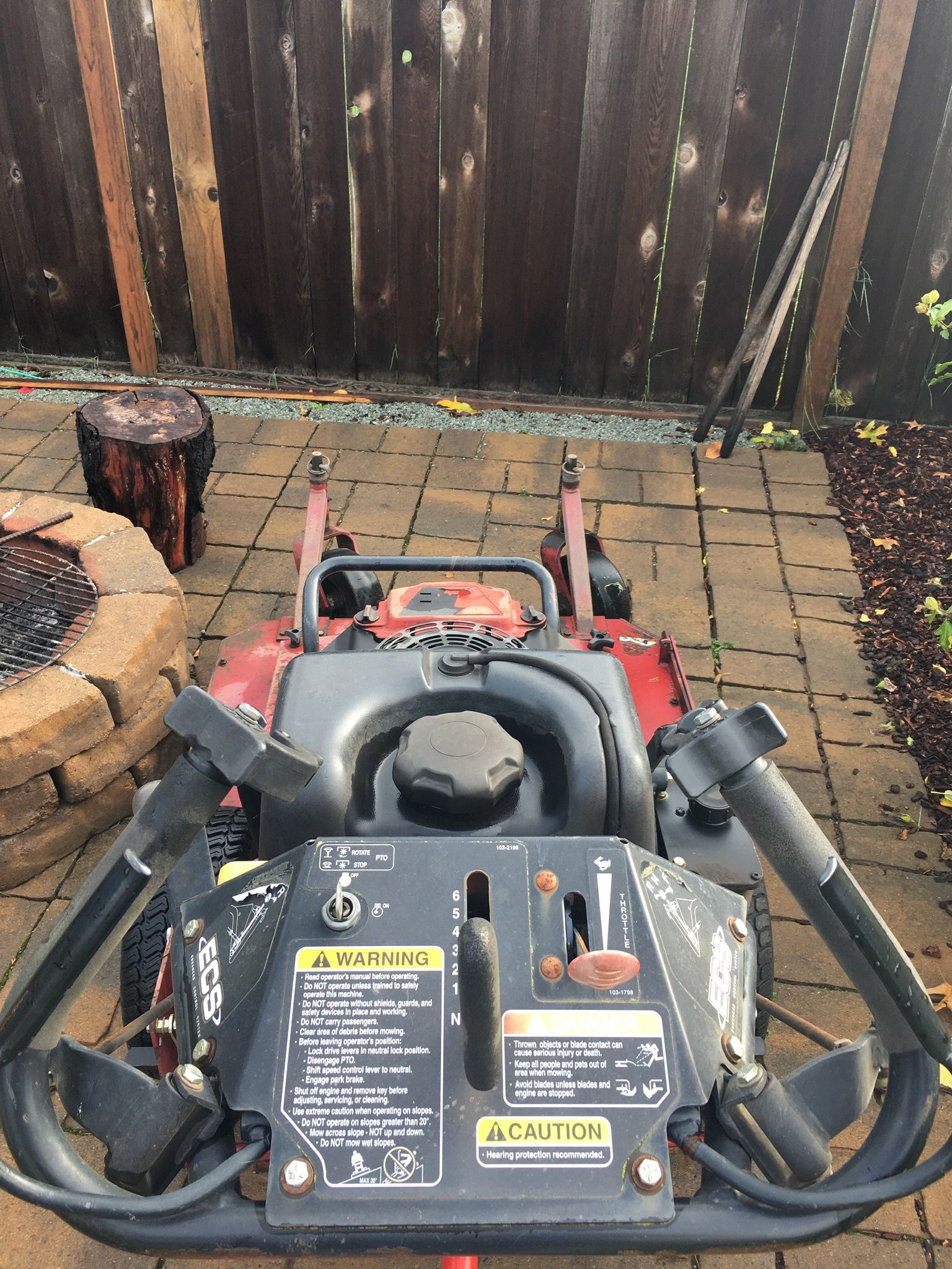 3600 Walked Behind Mower