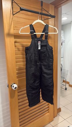 Snow pants with bib size 5 kid