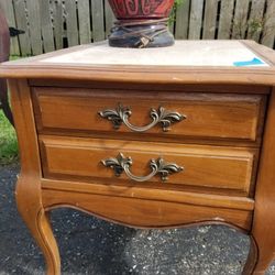 Retro End Table 