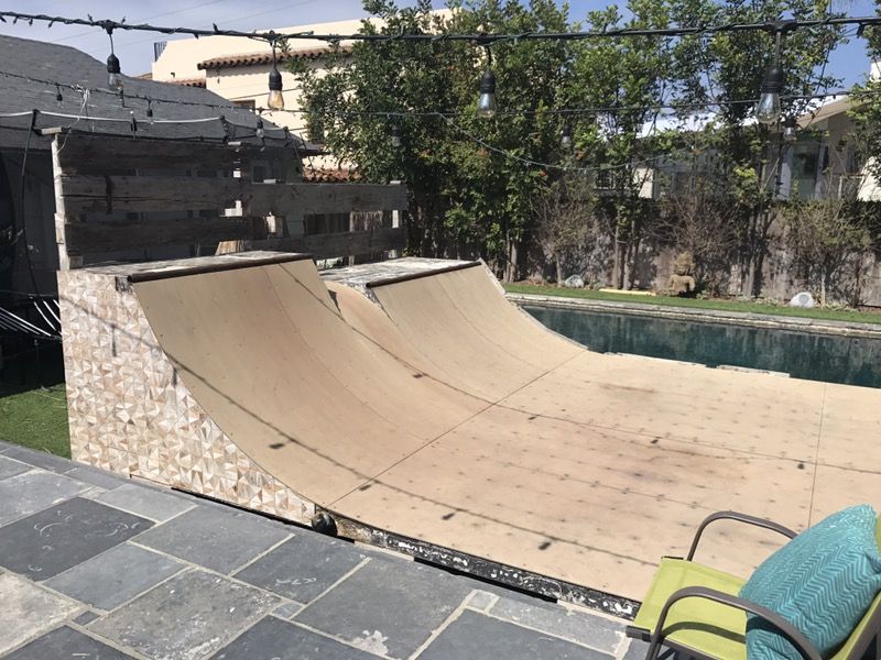 Skateboarding Halfpipe for sale.