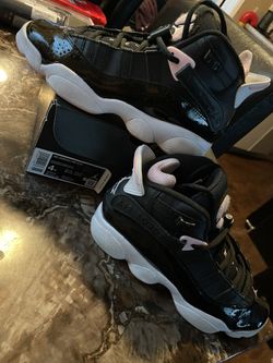 Jorden 6 Rings (GS) Black Artic Punch