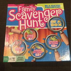 Family Scavenger Hunt Game 