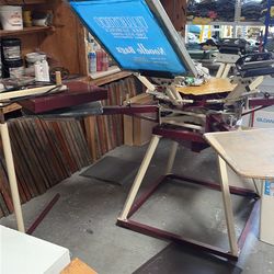 t-shirt printer and flash cure unit!