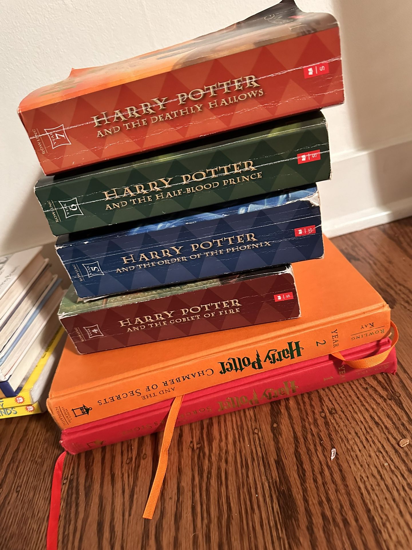 Harry Potter 1&2 Illustrated 4-7 Chapter Bundle