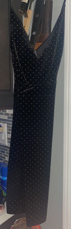 Short Black Velvet Dress