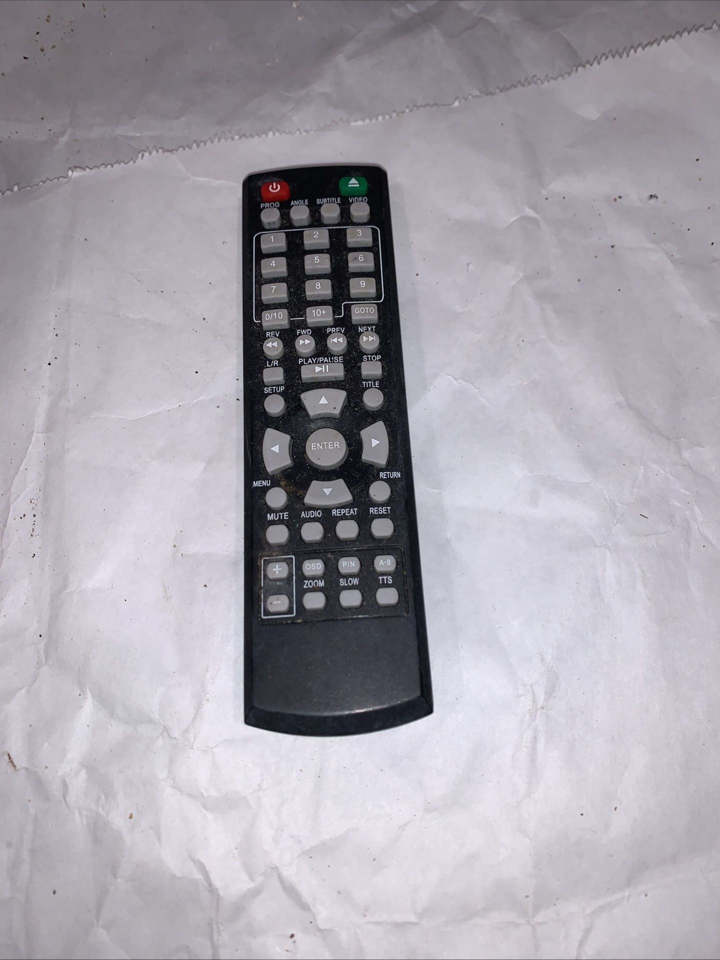 ONN REPLACEMENT REMOTE LR03 TV/DVD REMOTE