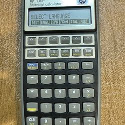  HP Hewlett Packard 17bII+ Financial Calculator Excellent Condition.