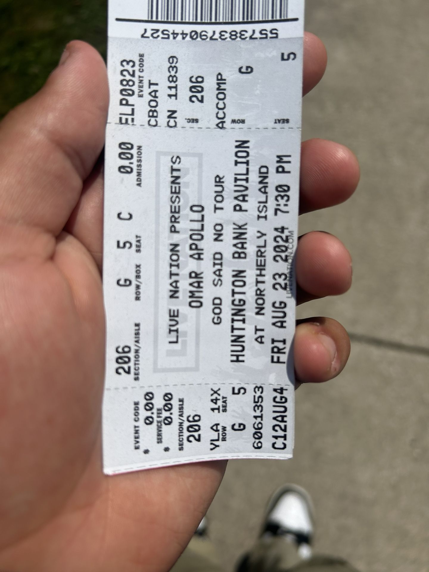 Omar Apollo Tickets