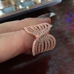 Gold Plated Rose Gold Ring