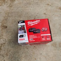 Milwaukee M18 2 batteries forge and charger firm price
