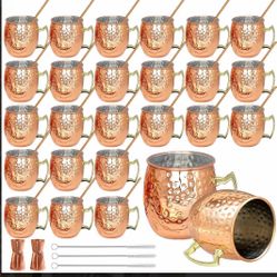 Moscow Mule Mugs (24 piece,  18oz)