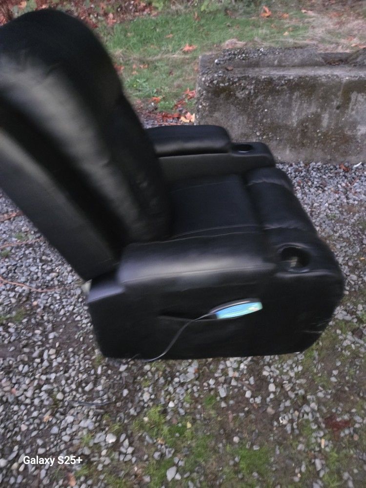 Leather Massage Recliner Chair