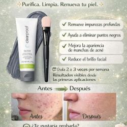 MARY KAY CHARCOAL MASK AND MASK APPLICATOR