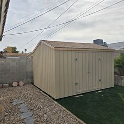8x12 Storage Sheds Installed On Site $2275